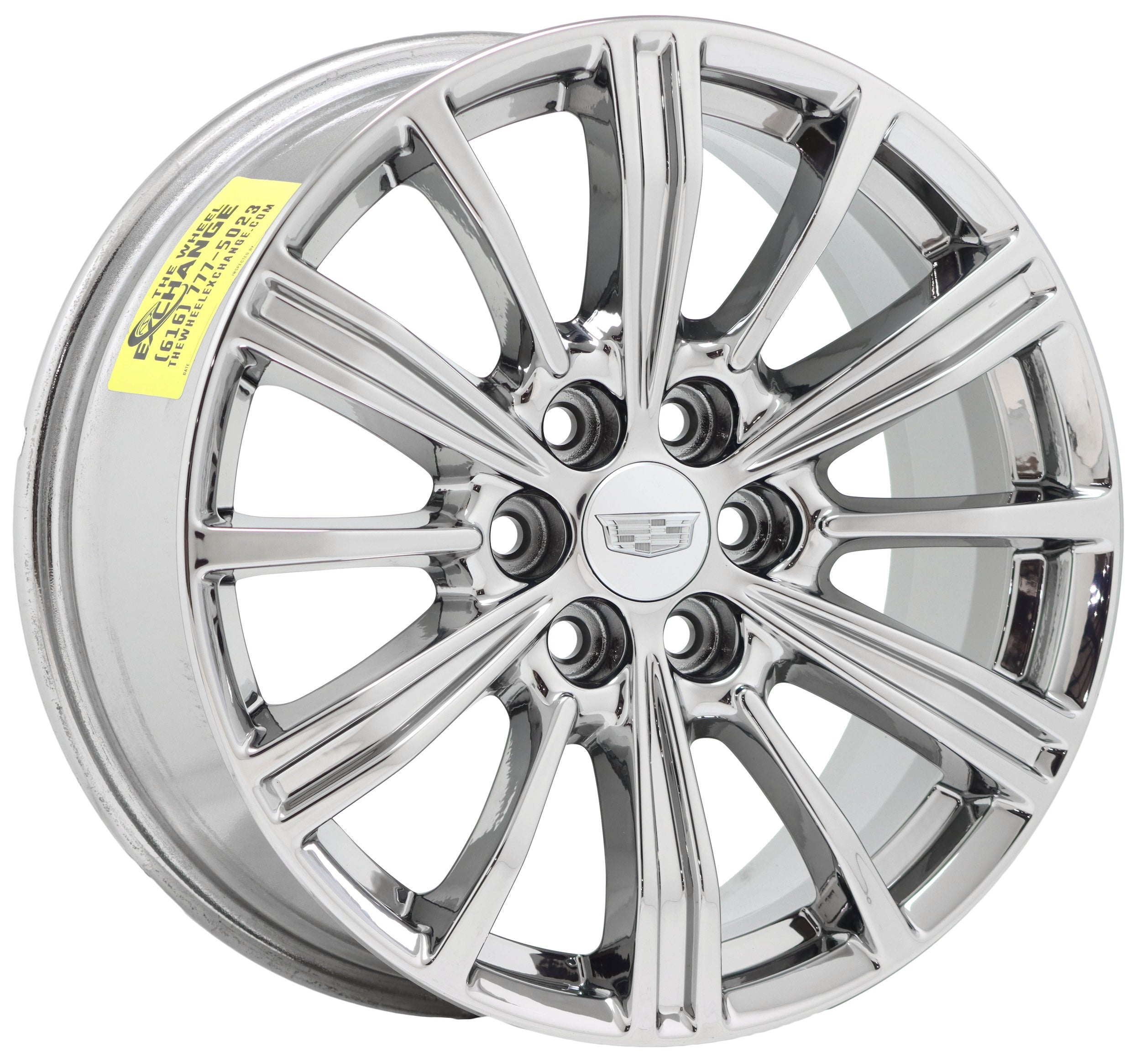 18" Cadillac XT5 Bright Chrome wheel rim Factory OEM single 4798